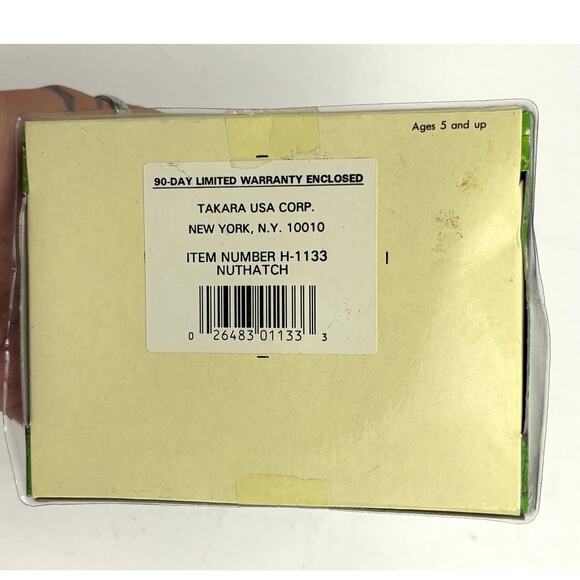 Vintage Breezy Singers Blue Bird Nuthatch Takara 1991 Motion Activated NEW - Picture 4 of 12